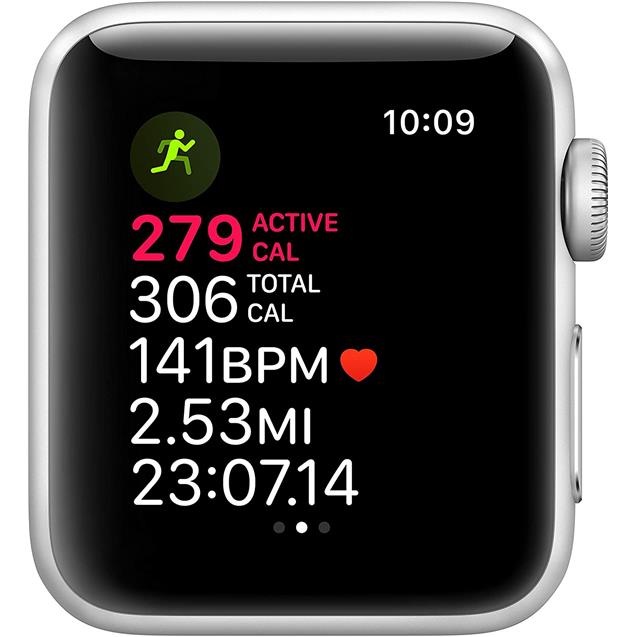 Reloj Apple Watch Serie 3 (38 mm) Plateado