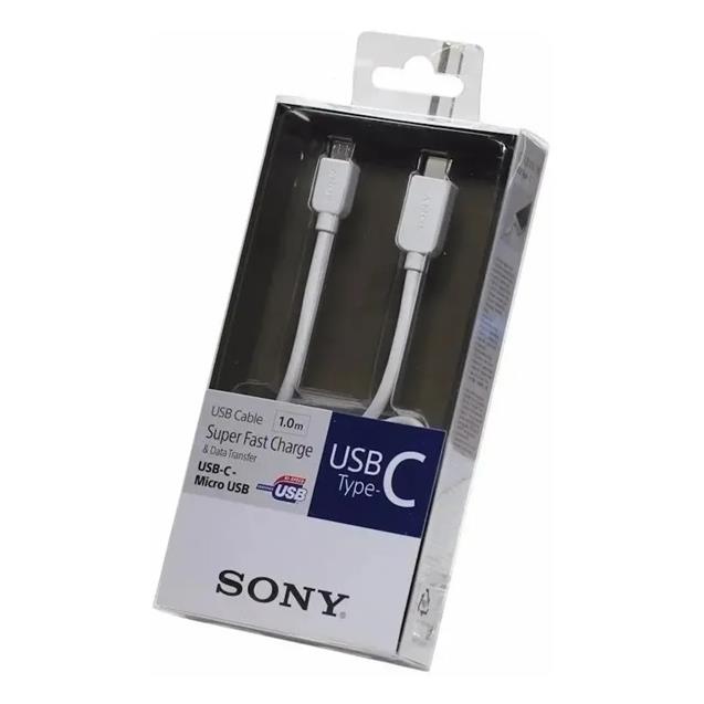 Cable USB "C"- Micro USB 1 mt SONY