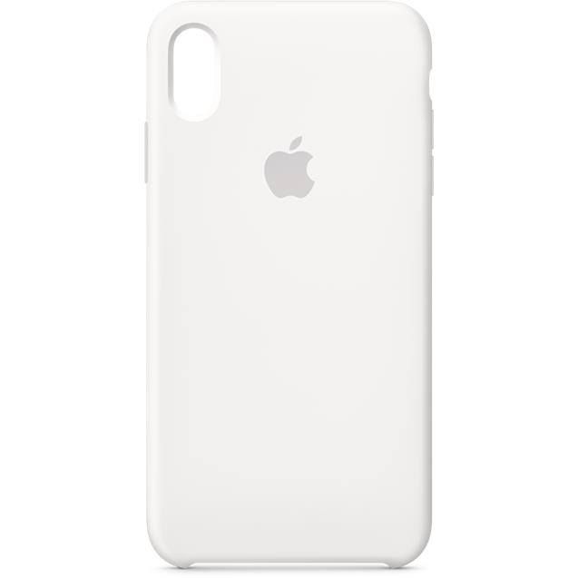 Funda Iphone XS Silicona Blanca Original