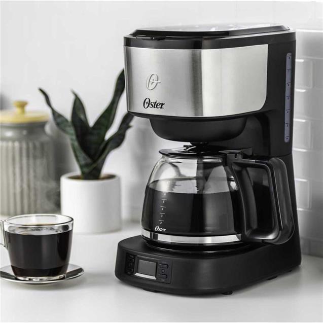 Cafetera Oser (dc10ss) 8 Tazas Programable Filtro Permanente