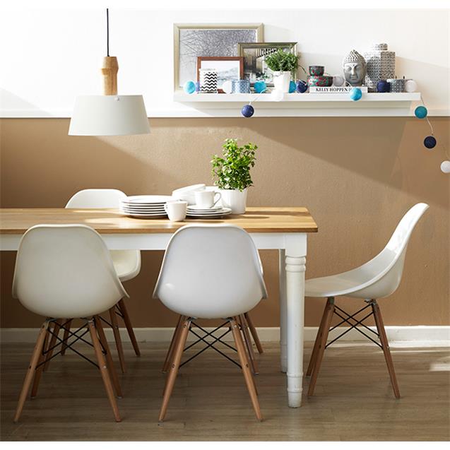 Silla Eames 46x55x81 Blanco