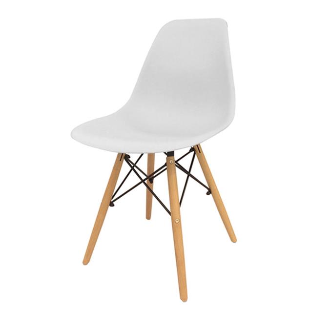 Silla Eames 46x55x81 Blanco
