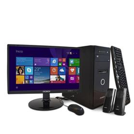 Pc Pcbox Intel Celeron 4gb 1tb Kit + Monitor 19 W10h