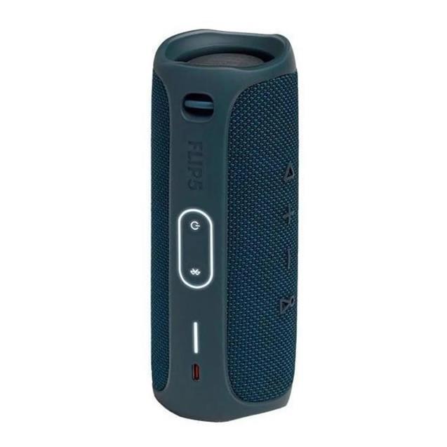 Parlante Jbl Flip5 Bt 12hs Splashproof Verde Azulado