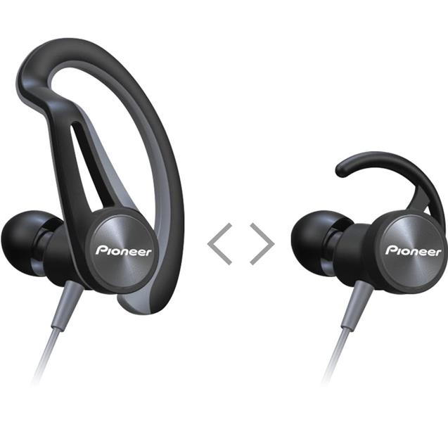 Auricular Pioneer Deportivo Bt Negro y Gris (E7bth)