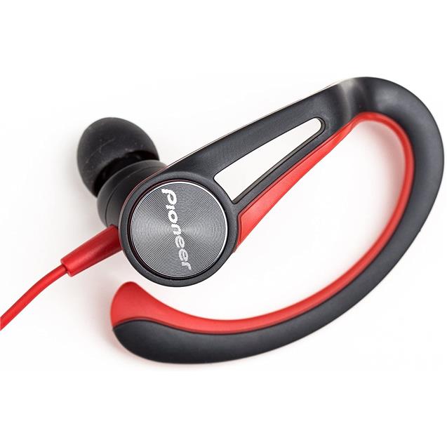 Auricular Pioneer Deportivo Bt Negro y Rojo (E7btr)