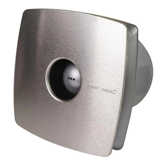 Extractor De Baño Cata Xmart Standard 12cm Inox 190 M3/h