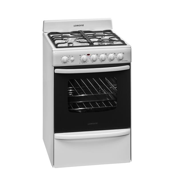 Cocina Longvie 19501bf Luz Autolimpiante Rejillas De Fundición