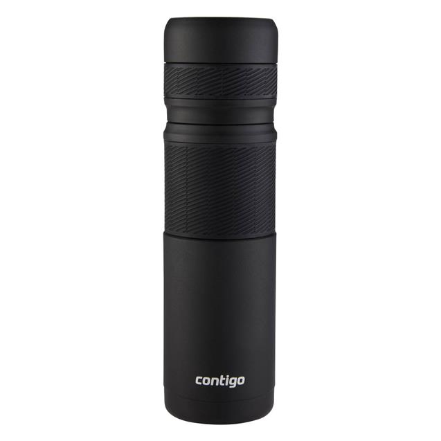 Termo Contigo 6454 Inox Negro 739 Cl Boquilla 360º
