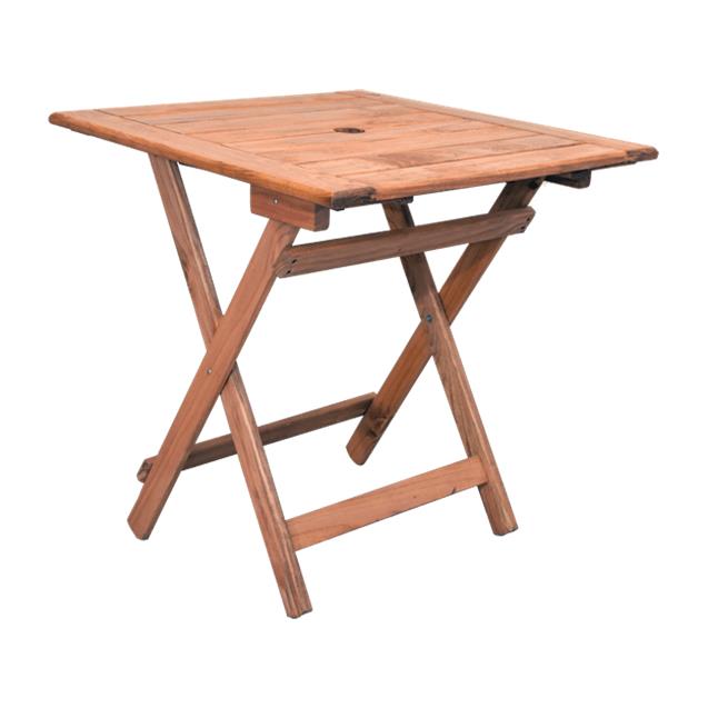 Mesa Descansar 70242 Cuadrada Madera 80cm