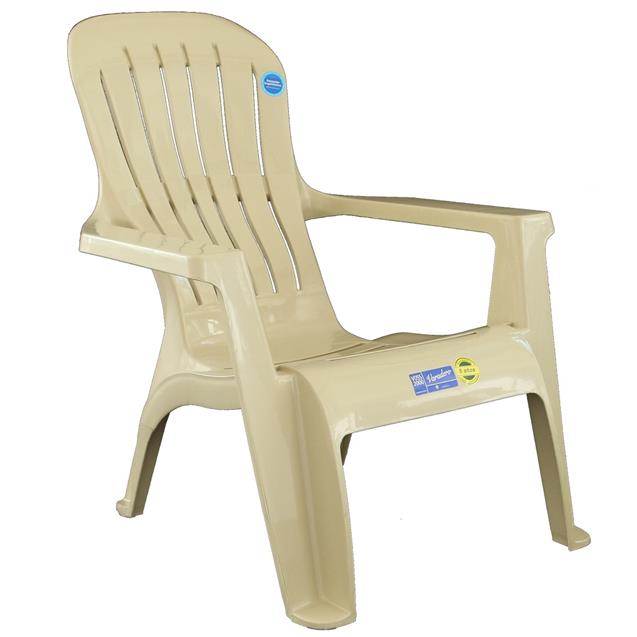 Juego De 4 Sillones Varadero Arena + Mesa Bari Color Arena