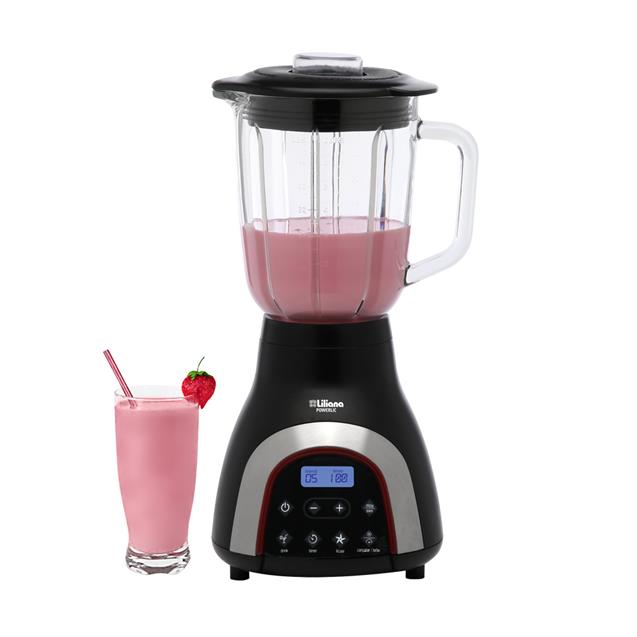 Licuadora Liliana Al600 Dig Vaso De Vidrio 1.5lts