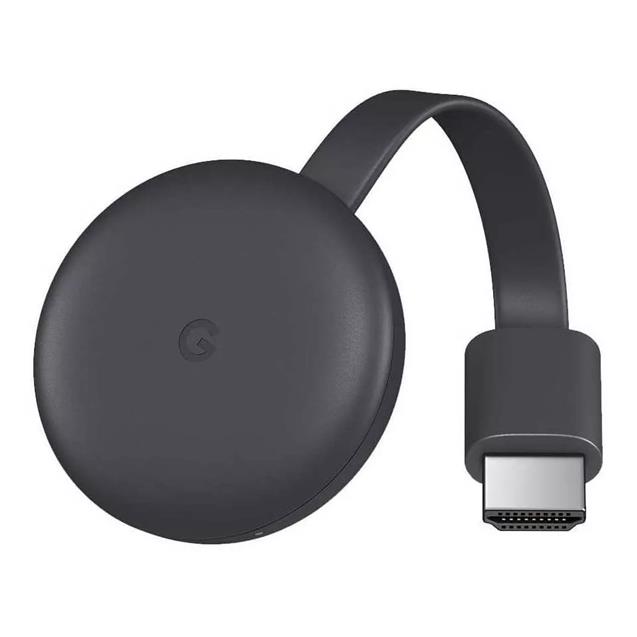 Chromecast Google 3 Generacion Black (GA00439)