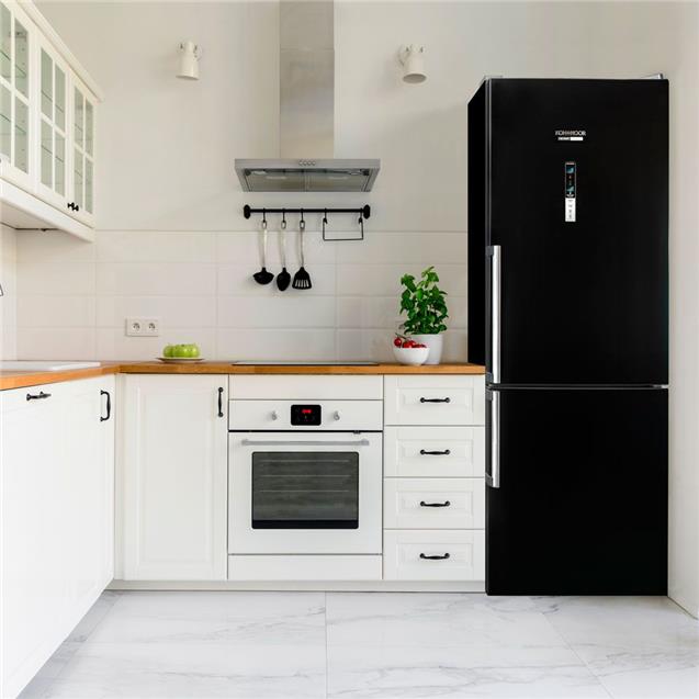 Heladera Kohinoor No Frost 417 lts Negro (Khgb41d/8)