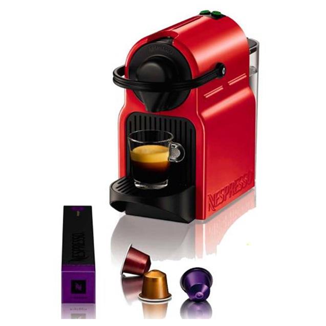 Cafetera Nespresso Inissia Red 0.7 Lts