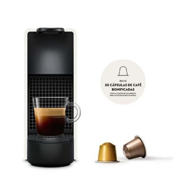 Cafetera Nespresso Essenza Mini White 0.6 Lts