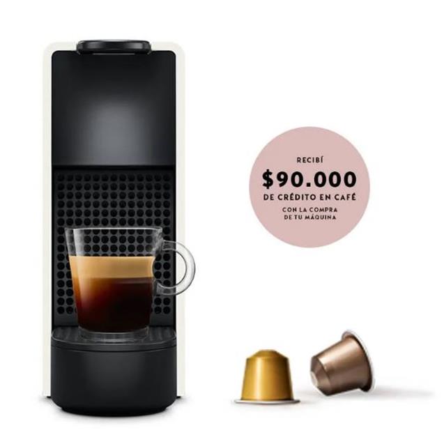 Cafetera Nespresso Essenza Mini White 0.6 Lts