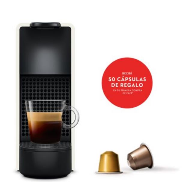 Cafetera Nespresso Essenza Mini White 0.6 Lts