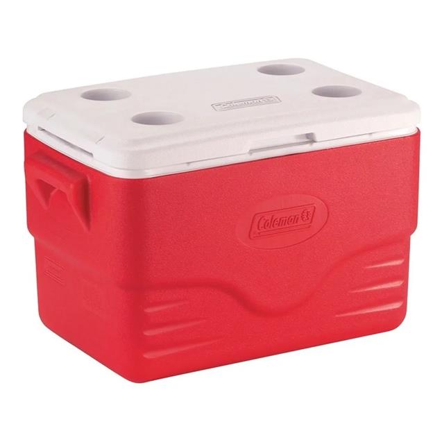Conservadora Coleman C034 34 Lts Roja Manija Lateral