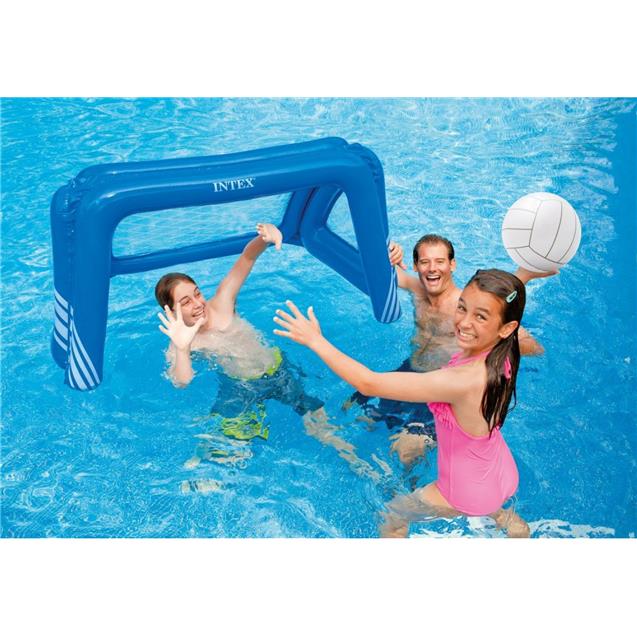 Arco De Futbol Inflable Intex Para Pileta 140x89x81 Cm