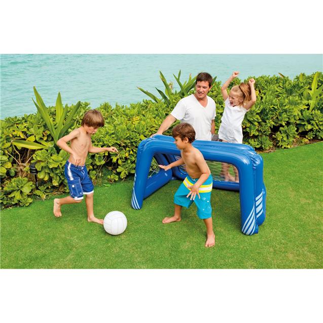 Arco De Futbol Inflable Intex Para Pileta 140x89x81 Cm
