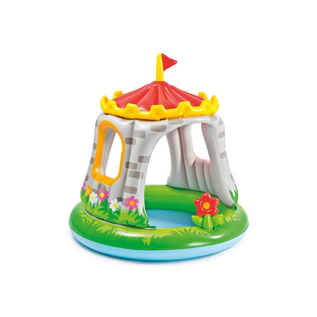 Pileta Inflable Intex Castillo Royal 122x122cm Con Techo