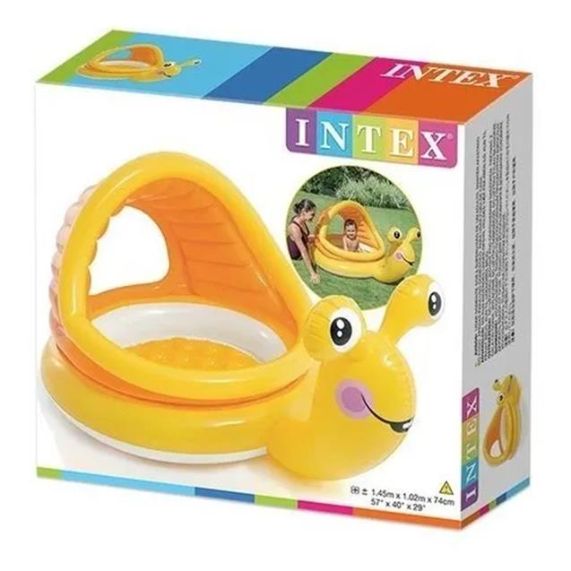 Pileta Inflable Intex Caracol 145x102x74 57124