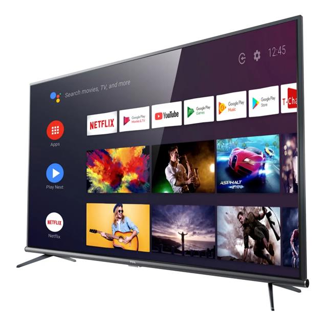 Smart Tv Tcl 75" (L75p8m) Smart 4k Android Metalico
