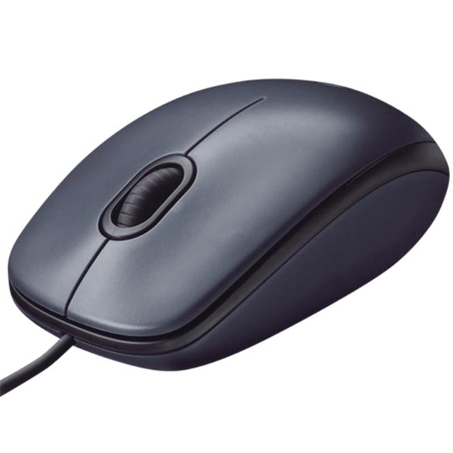 Mouse Logitech M90 Usb Óptico Dark Midnight Gray