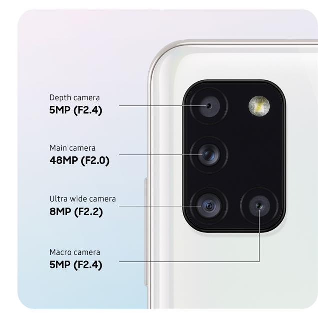 Samsung Galaxy A31 White -