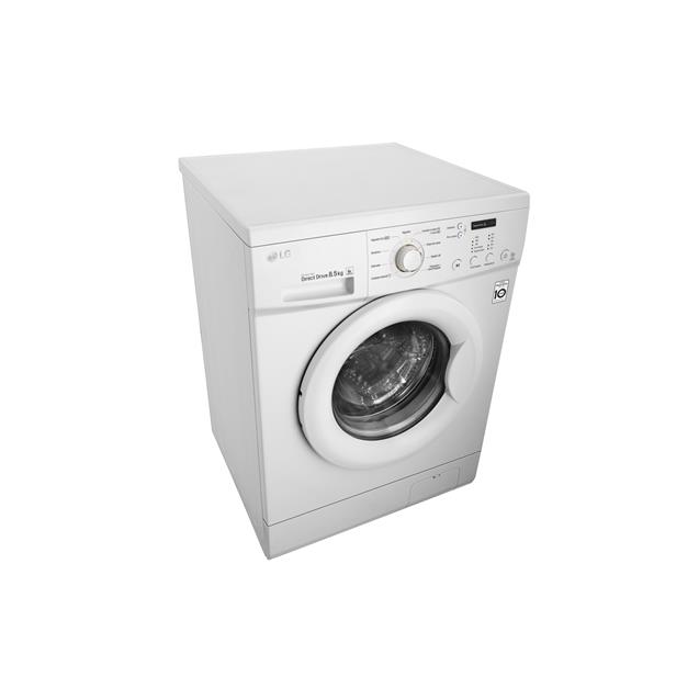 Lavarropas Lg Wm85we6 8.5 Kg 1200 Rpm Inverter Bco.