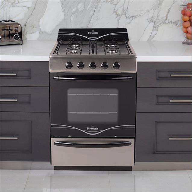 Cocina Florencia 5518f 56cm Autolimpiante Inox