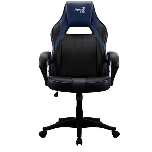 Silla Gamer Ergonómica Aerocool Negro y Azul Ac40c Air