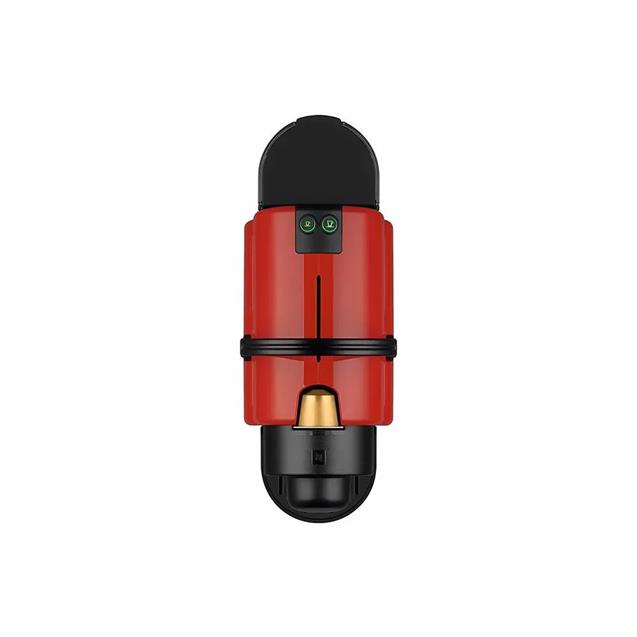 Cafetera Nespresso Inissia Red 0.7 Lts + Aeroccino3