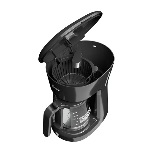 Cafetera Oster Dsc12b Filtro 12 Tazas Negro