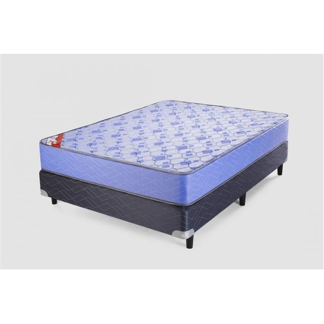 Conjunto Gani Airflex 140x190x022 26kg (Colchón + Sommier)