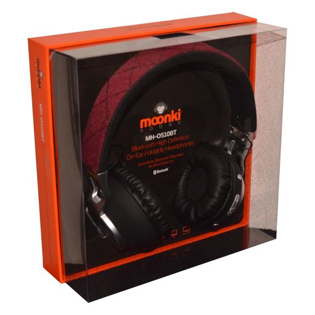 Auricular Moonki Mh-O510bt Bt 6hs Rojo