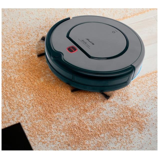 Aspiradora Robot Smart-Tek Ava Mini + Mopper Dark Grey