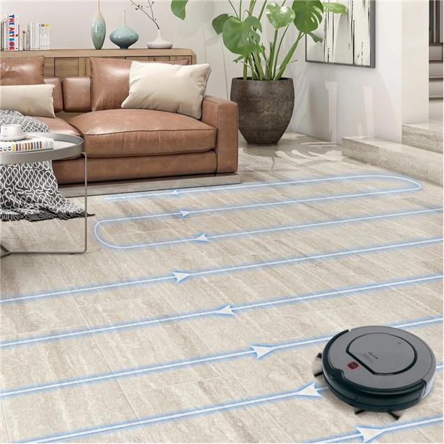 Aspiradora Robot Smart-Tek Ava Mini + Mopper Dark Grey