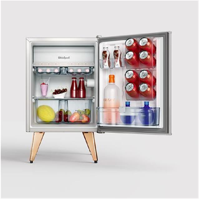 Heladera Vintage Whirlpool (Wra09/B4) 76 Lts Blanco
