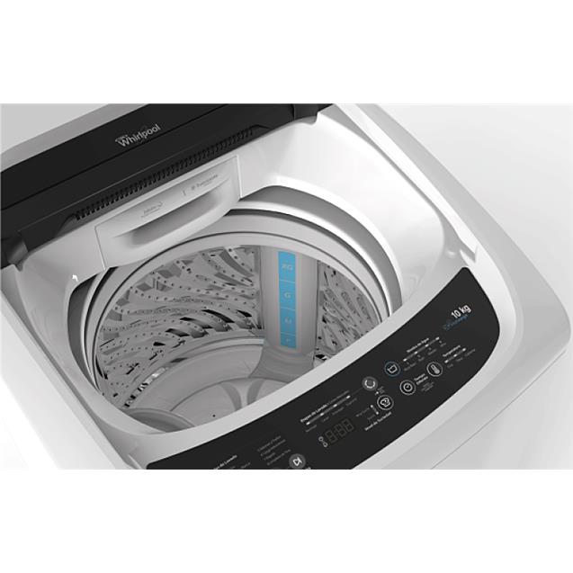 Lavarropas Whirlpool (Wwi16cb) Carga Superior 10kg 700 Rpm Blanco