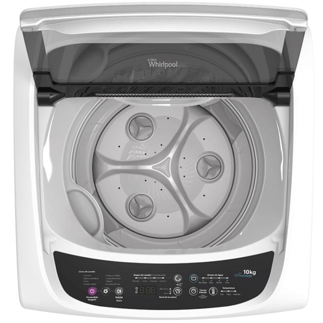 Lavarropas Whirlpool (Wwi16cb) Carga Superior 10kg 700 Rpm Blanco