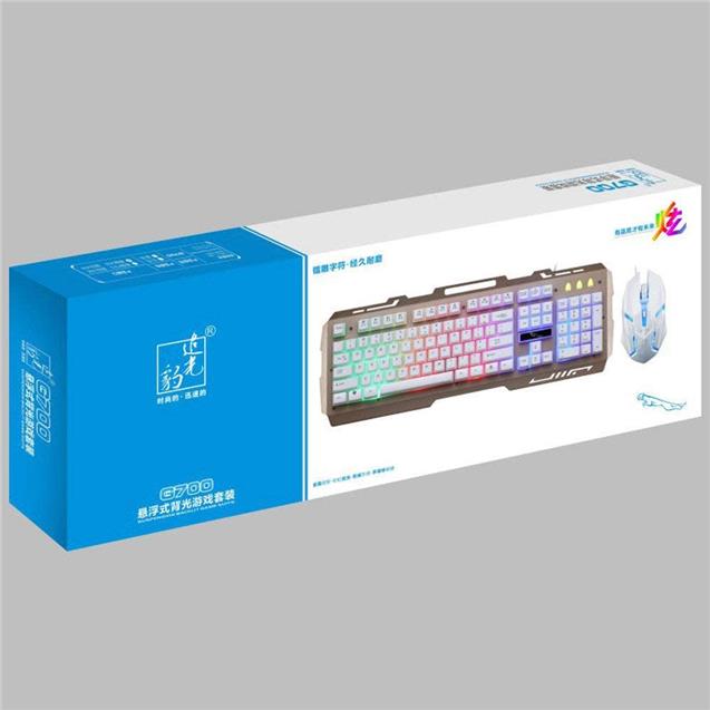 Teclado y Mouse Havit G700 Usb Rgb 104 Teclas