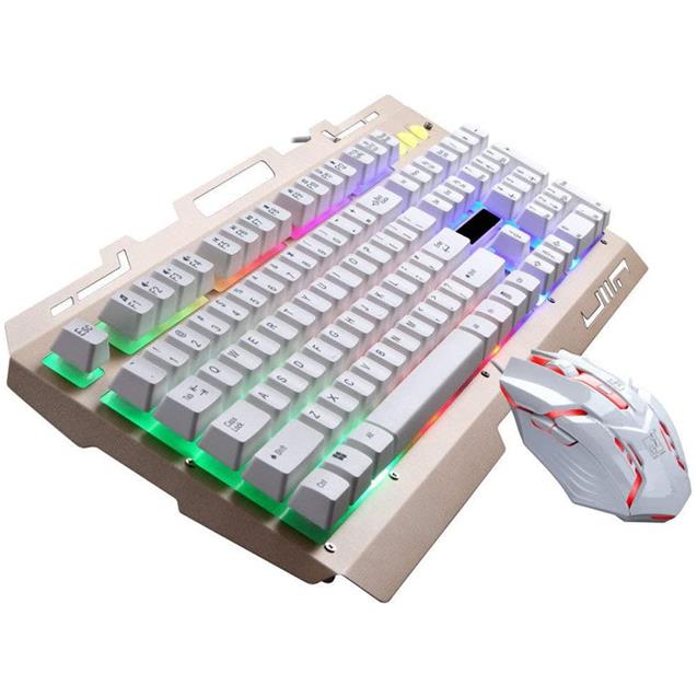 Teclado y Mouse Havit G700 Usb Rgb 104 Teclas