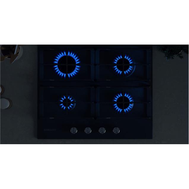 Anafe Samsung (Na64h3000ak) Negro 4 Quemadores