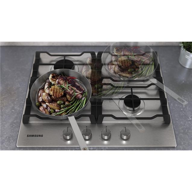 Anafe Samsung Na64h3010as Inox 4 Quemadores