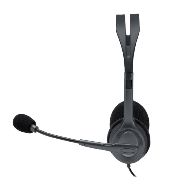 Auricular Logitech H111 Con Micrófono Black