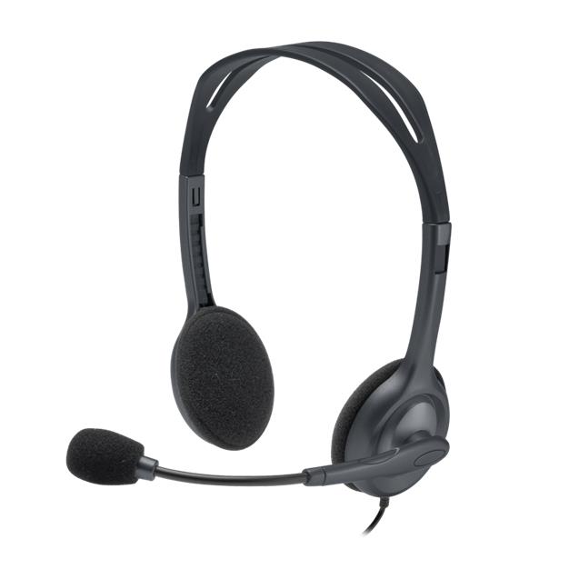 Auricular Logitech H111 Con Micrófono Black