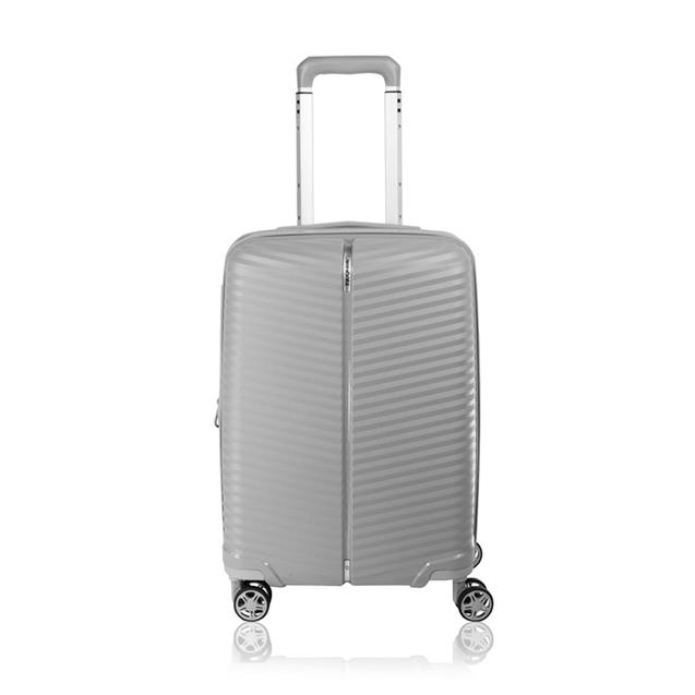 Valija Samsonite Varro Spinner 55/20 Light Grey Chica