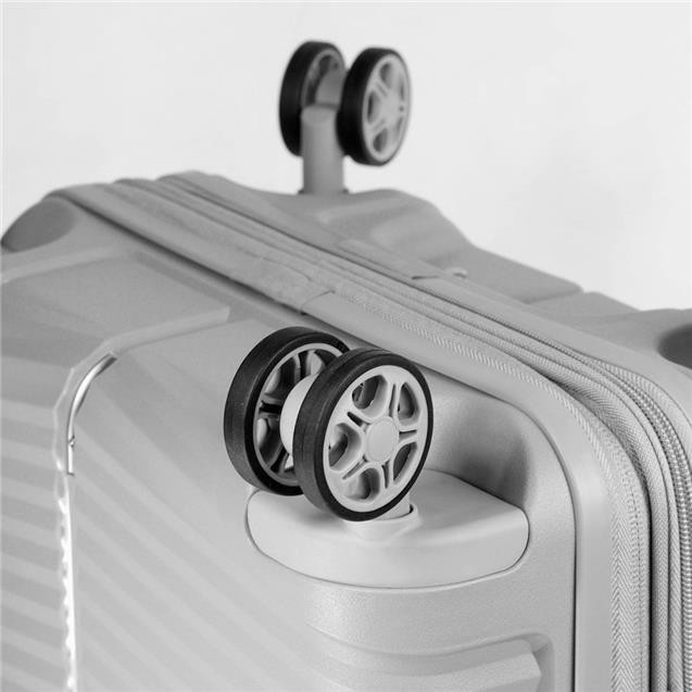 Valija Samsonite Varro Spinner 68/25 Light Grey Mediana